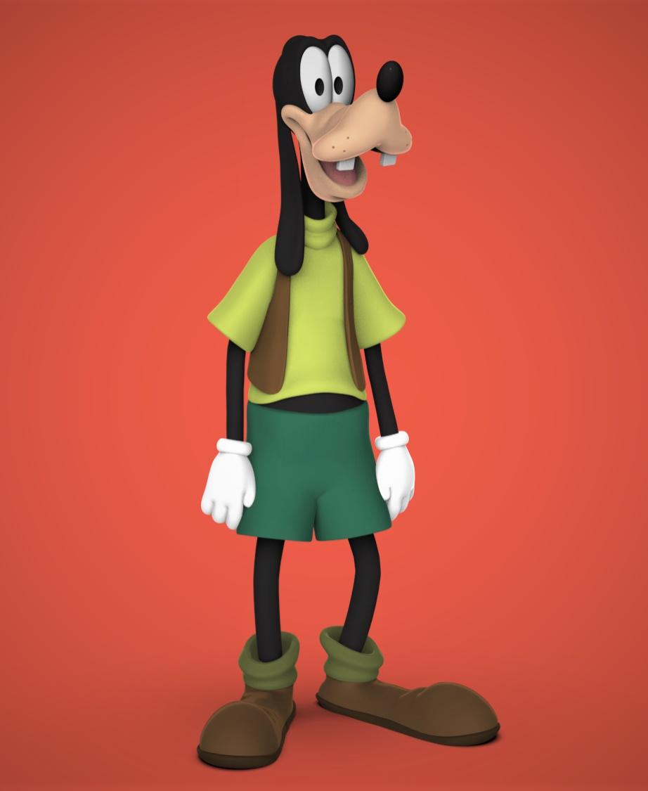 Goofy -A Goofy Movie 3d model