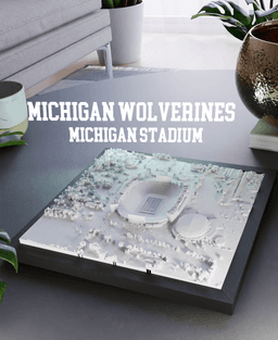 Michigan Wolverines - Michigan Stadium 3d model
