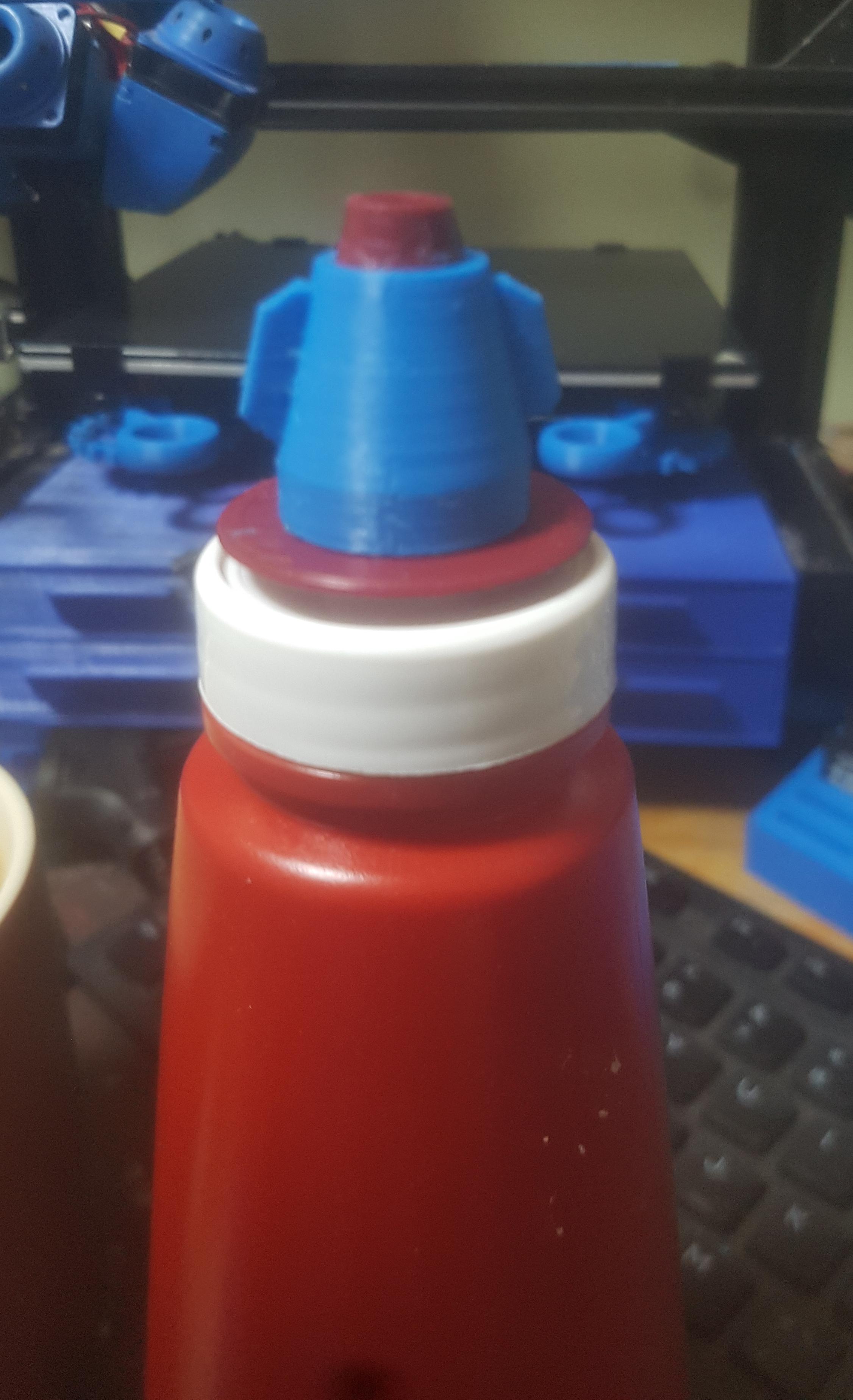 Sauce Bottle Opener stl 3d model