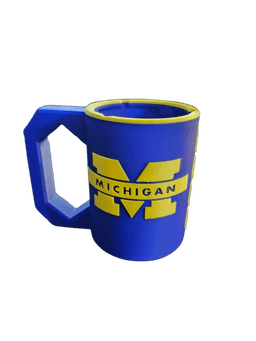 UoM 1K Win Koozie 3d model