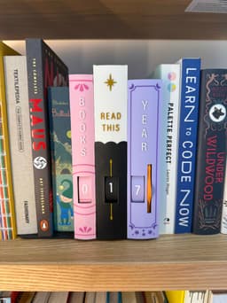 Book Counter & Countdown 3d model
