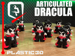 Articulated Dracula 3d model