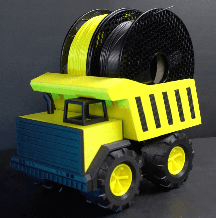 Domp Truk - 3D Printable Not-A-Tonka Truck 3d model