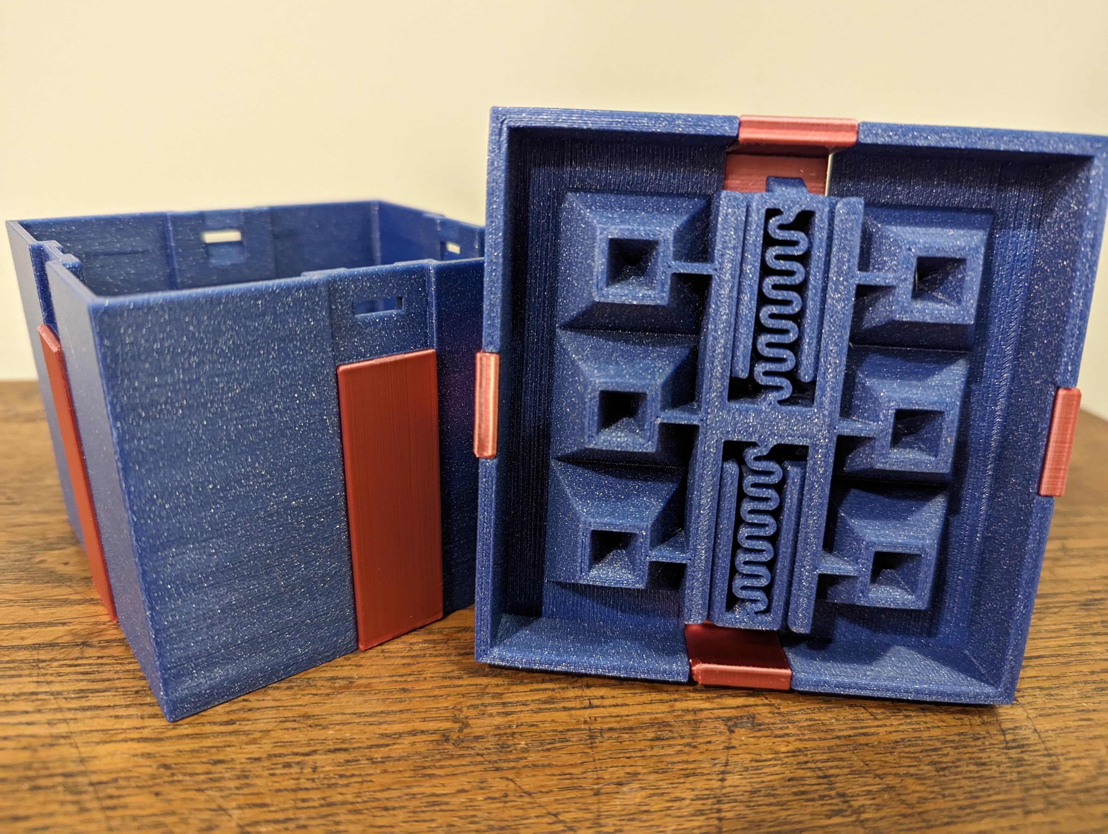 @FilamentOne PLA PRO Select Glint Blue
@Hello3dFilament Silk Wine Red