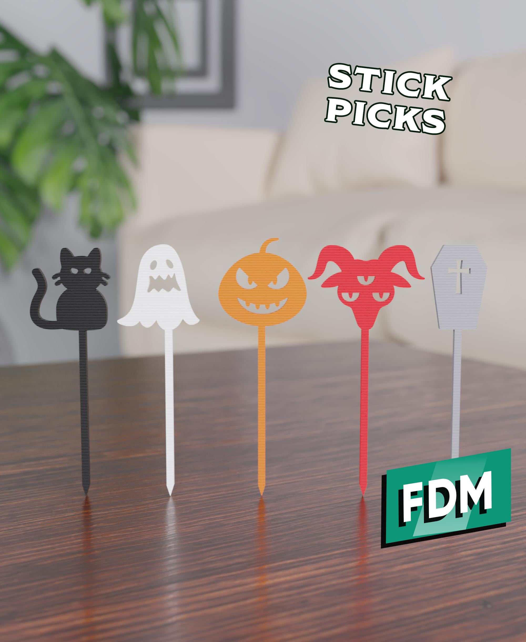 Halloween - Pick Sticks 3d model