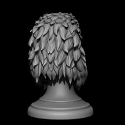 Eagle Bust 3d model