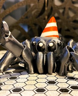 Webmaster Fred giving Codex a High Five 3d model