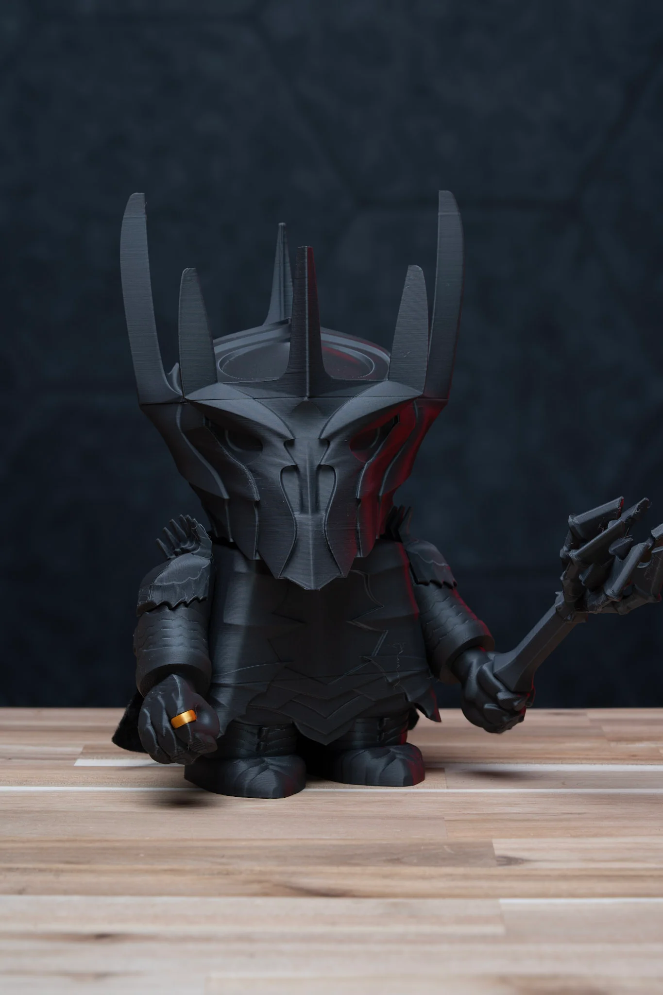 Chunky Sauron - The Lord of the Rings Kit | No Supports, No AMS, No Glue 3d model