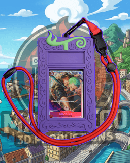 One Piece - Devil Fruit - Gum Gum - PSA - Slab Masters - Graded Card Cover 3d model