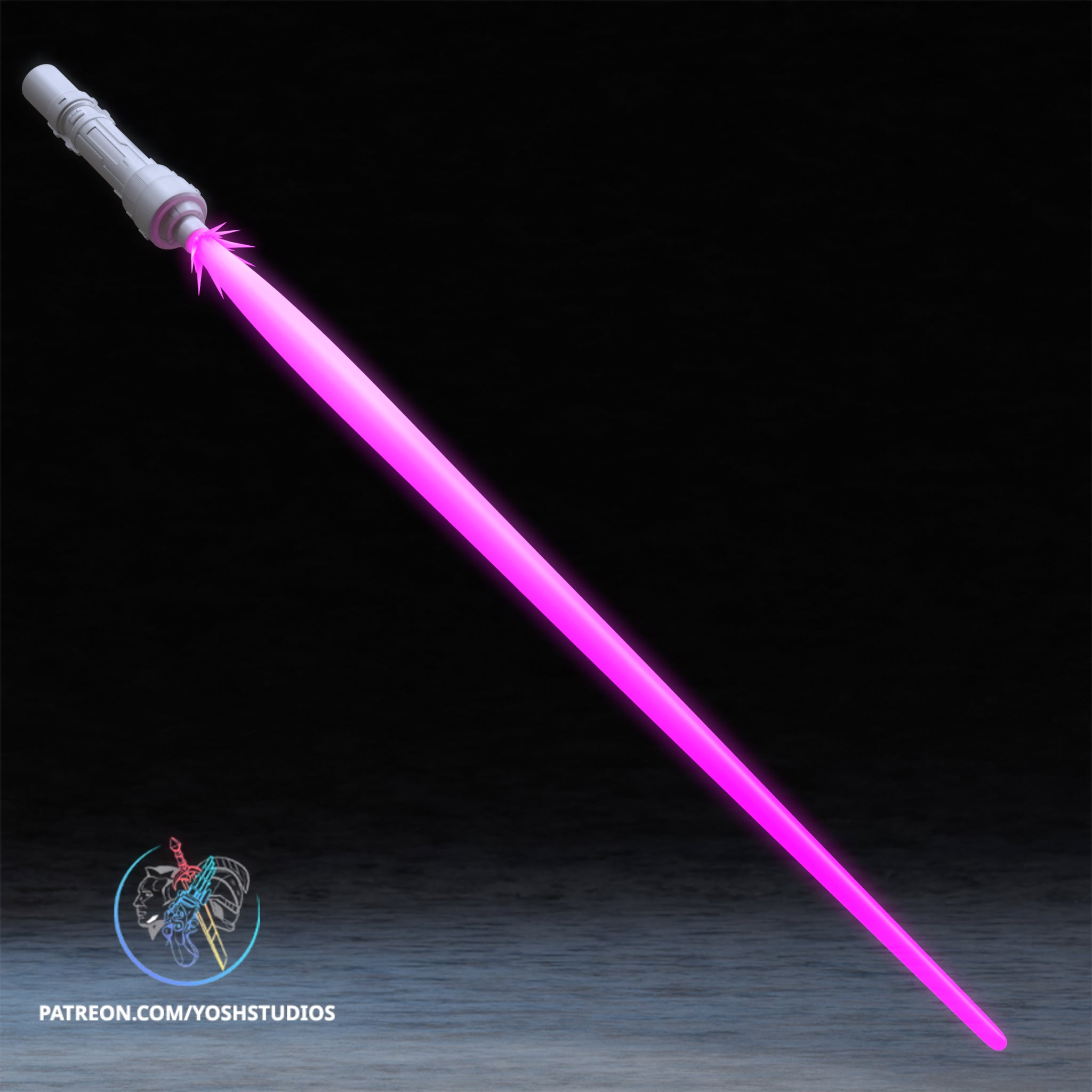 Mecha Beam Sword 3D Printer STL File 3d model