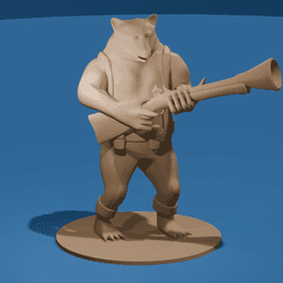 Bearman Fantasy v2.0 3d model