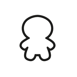 Chubby Gingerbread Man Cookie Cutter STL File - 4 inches 3d model