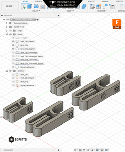 Bag Clips 3d model