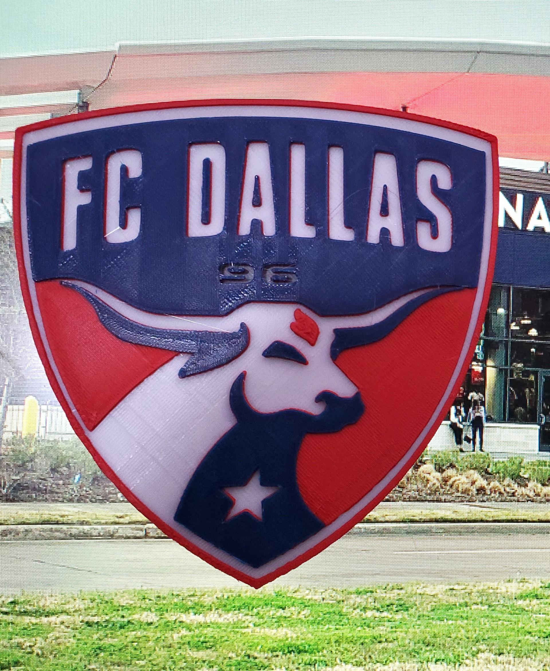 CS FC Dallas coaster or plaque 3d model