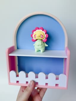 Daisy Pixie and Sunny Shelf 3d model
