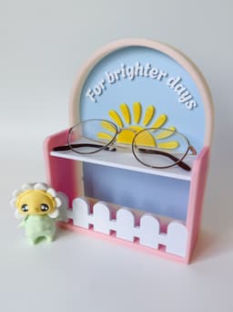 Daisy Pixie and Sunny Shelf 3d model