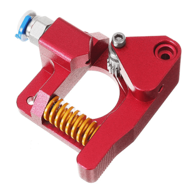 Filament Guide For Red Aluminum Btech Double Gear Pulley Drive Extruder 3d model