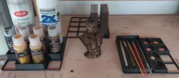 Gridfinity Acrylic Paint Bottle Holder 3d model