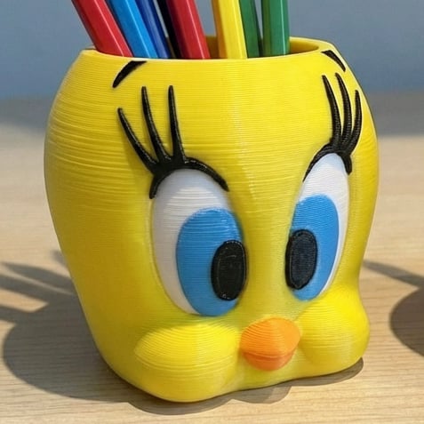 TWEETY BIRD PLANTER HOLDER 3d model