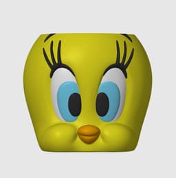 TWEETY BIRD PLANTER HOLDER 3d model