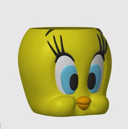 TWEETY BIRD PLANTER HOLDER 3d model