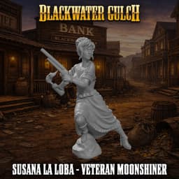 Susana la Loba - Veteran Moonshiner 3d model