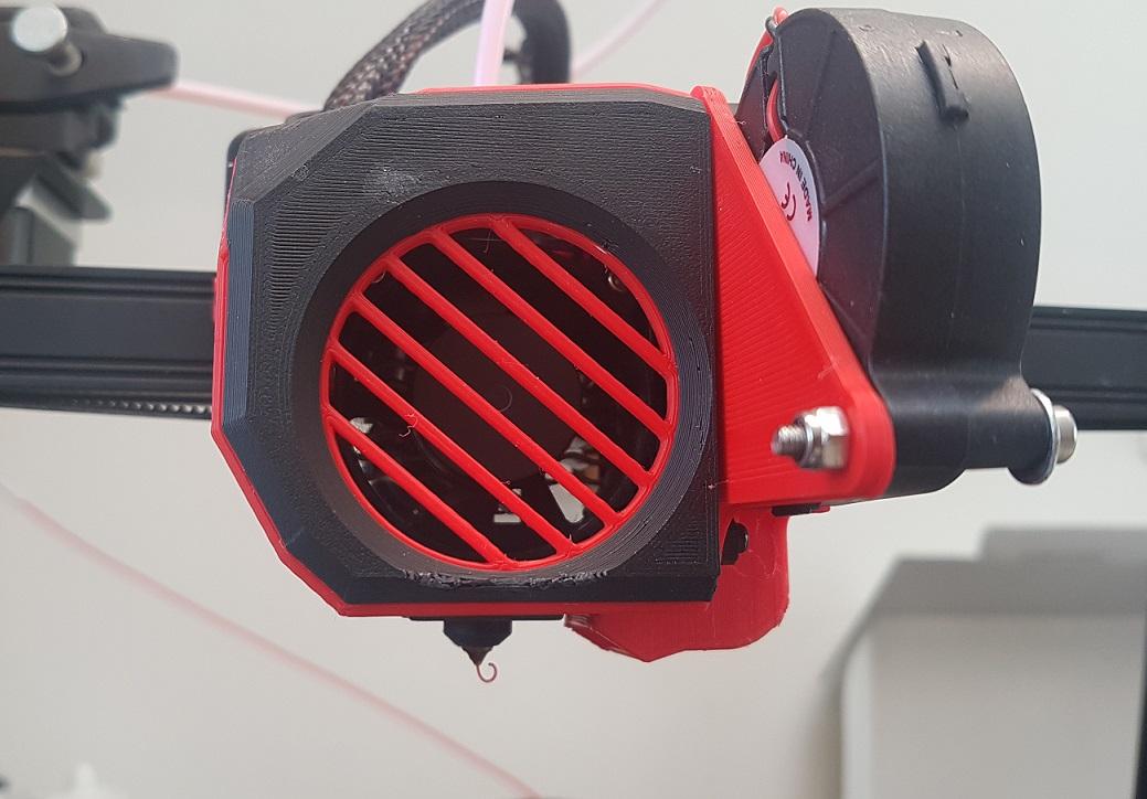 Blower fan replacement for the CR-10 Smart 3d model