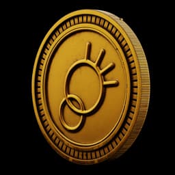 LUCKY COIN Fear and Hunger exact Fan Art replica – life size fan art STL 3d model
