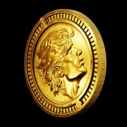 LUCKY COIN Fear and Hunger exact Fan Art replica – life size fan art STL 3d model