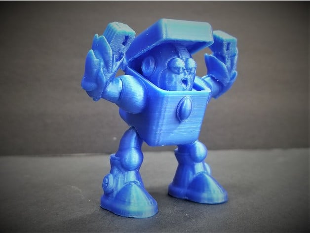HEAT MAN from MEGAMAN2 3d model