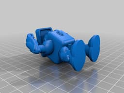 HEAT MAN from MEGAMAN2 3d model