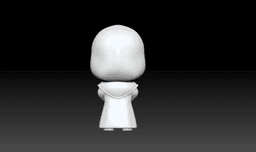 Chibi Monk 3d model