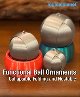 Collapsible Nesting Tree Balls 3d model