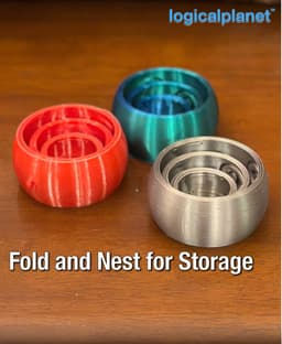 Collapsible Nesting Tree Balls 3d model