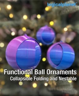 Collapsible Nesting Tree Balls 3d model