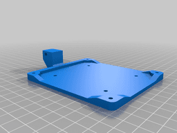 grblHAL Teensy 4.1 Breakout Board Mount w/ USB Cable Support 3d model