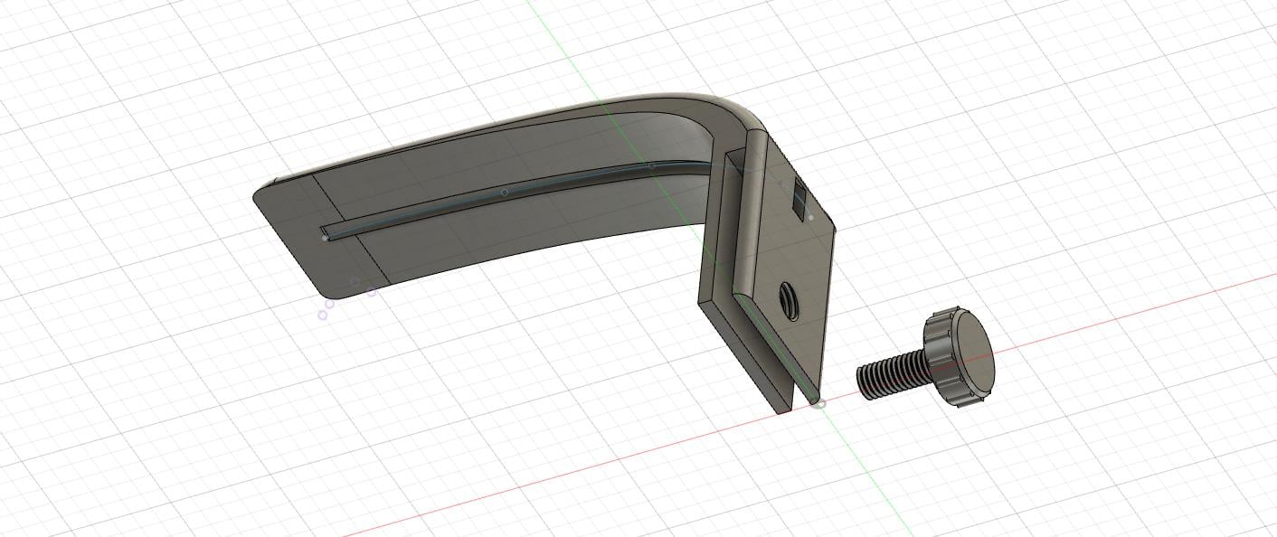 ACUARIO LED SOPORTE 3d model