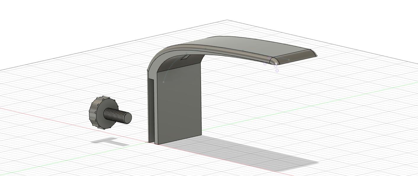 ACUARIO LED SOPORTE 3d model