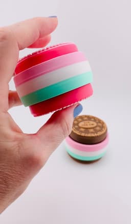 Cookie Ice Cream Sandwich DOUBLE Clicker 3d model