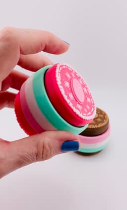 Cookie Ice Cream Sandwich DOUBLE Clicker 3d model