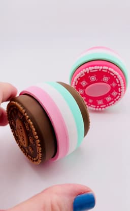 Cookie Ice Cream Sandwich DOUBLE Clicker 3d model