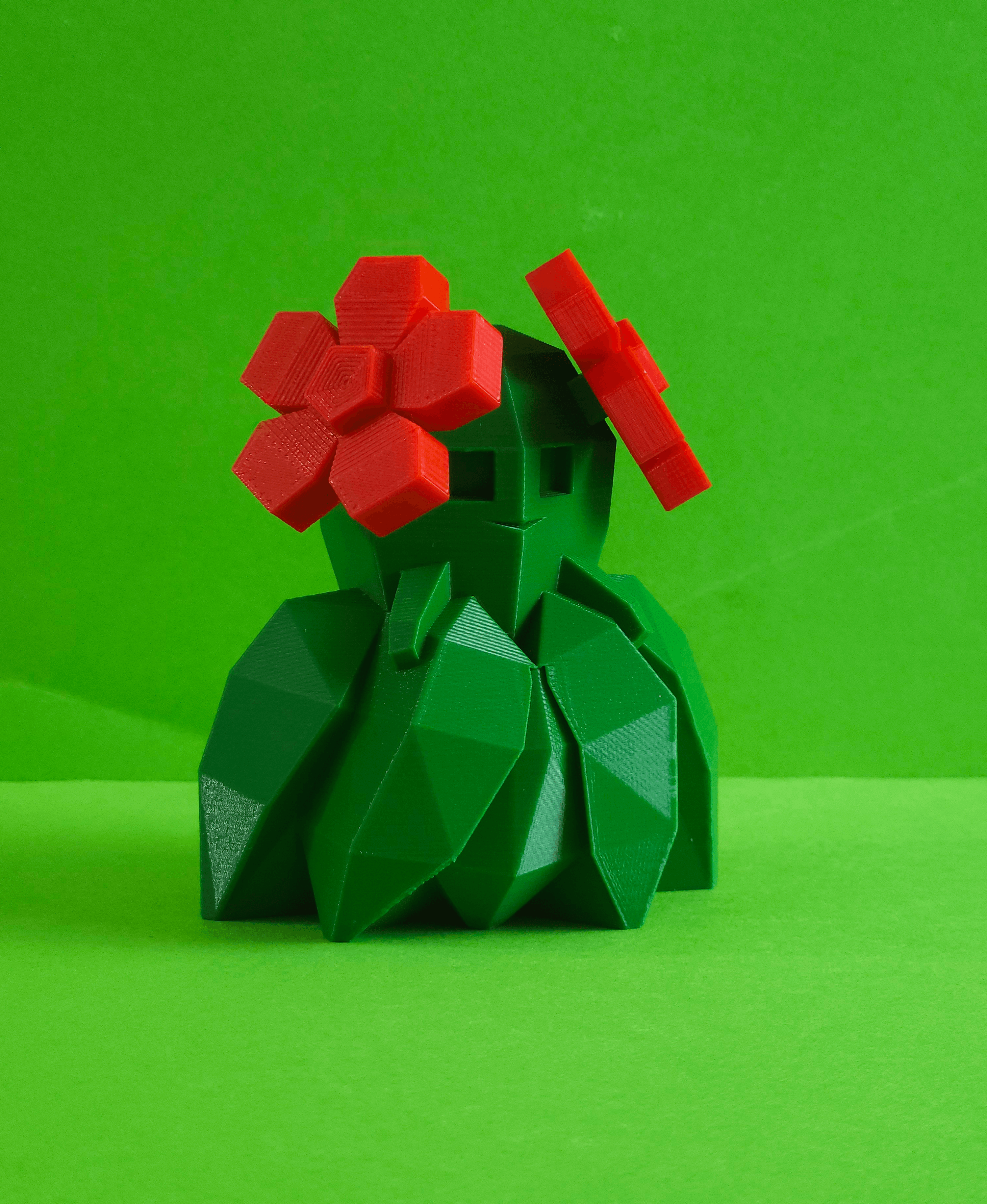 Bellossom Low Poly Pokemon 3d model