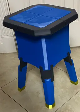 An amazing design, clocking in at 68.5 hours of printing using almost 2.5 kg of filament. I printed this in 3D-Fuel PCTG with TPU "shoes" (and spent quite a few minutes figuring out how to box it up). A bit of a slog but well worth the effort. Kudos to Gazzaladra! 3d model