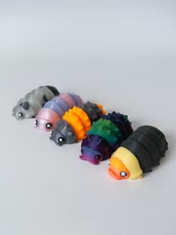 Isopods and Terrarium 3d model