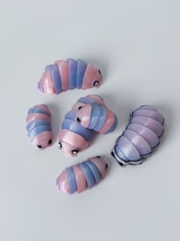 Isopods and Terrarium 3d model