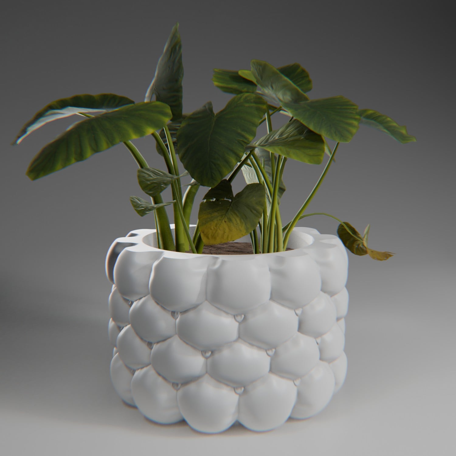 Hive-Cloth planter 3d model