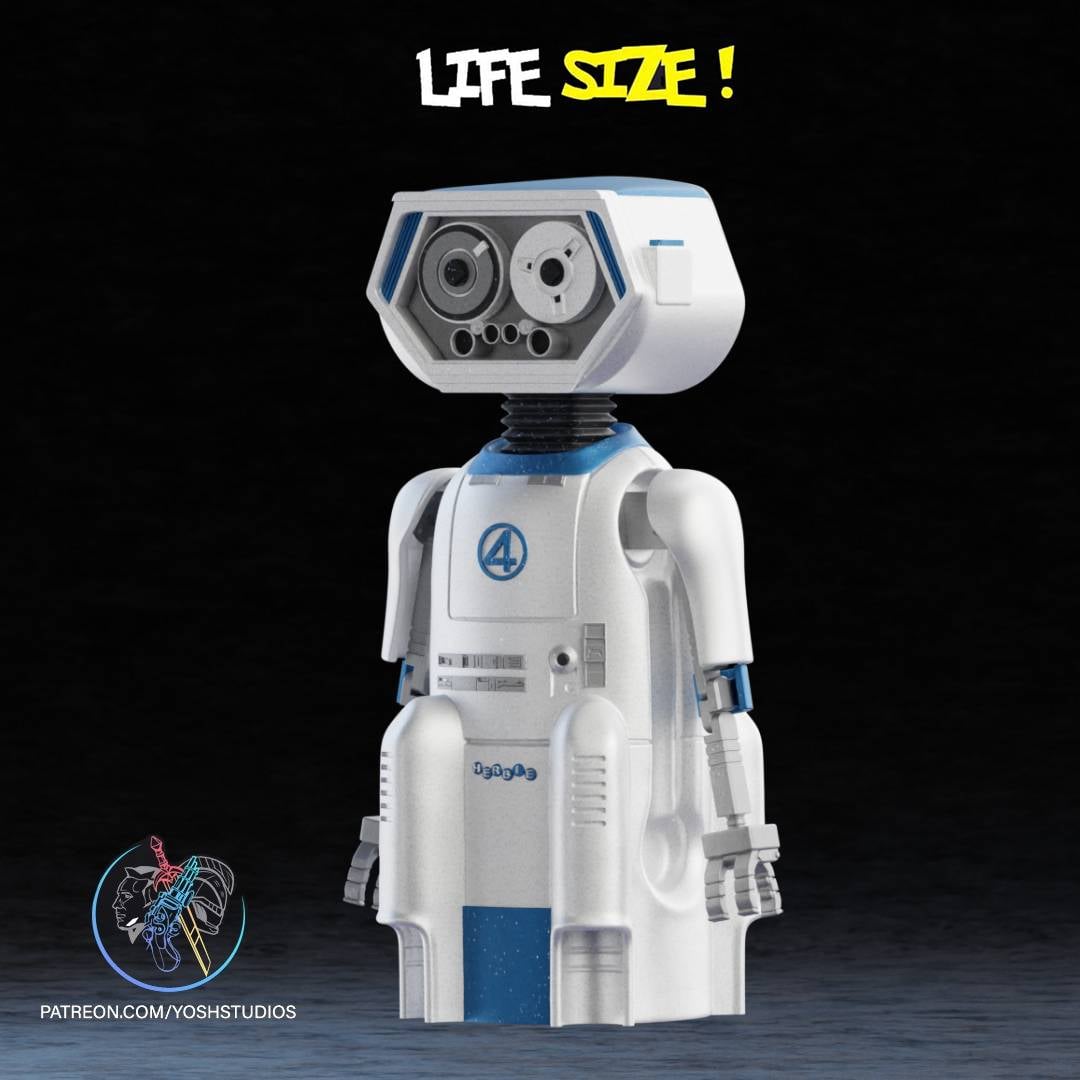 Life Size H.E.R.B.I.E 3D Printer STL File 3d model