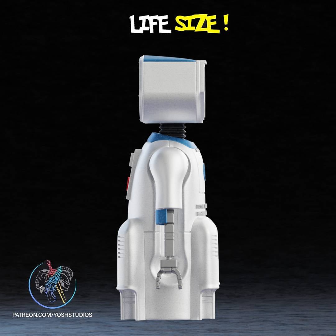 Life Size H.E.R.B.I.E 3D Printer STL File 3d model
