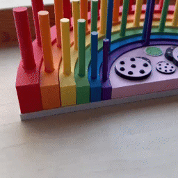 Colorful Rainbow For Kids 3d model