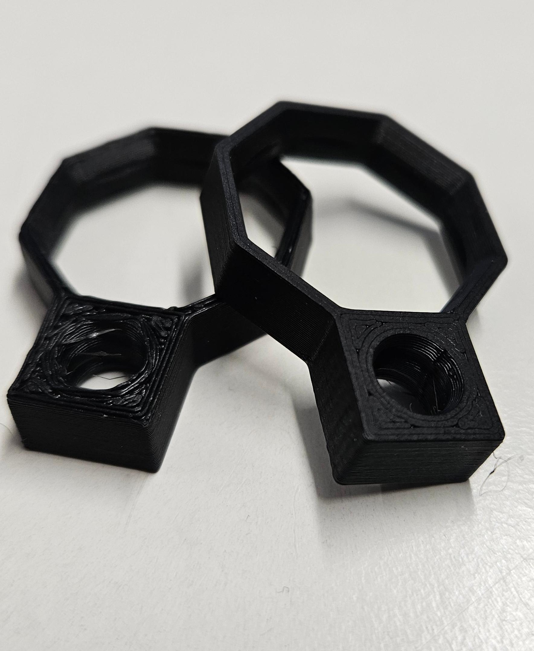 Multiboard Tile Key Chain, Stack Print Test - I did not expect to work as well as it did. 

Printed in Prusament PETG Matte Black on my Prusa XL5 - 3d model